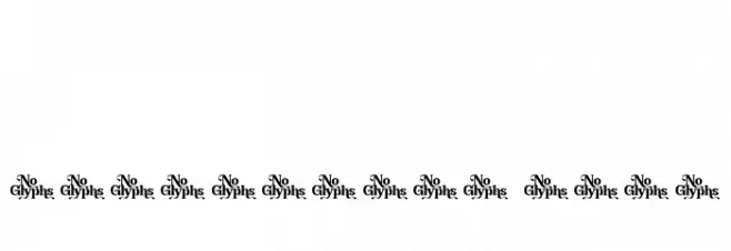 Zombies DEMO Шрифта ДРУГИЕ символов