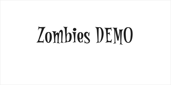 Zombies DEMO Logo