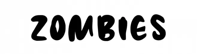 Zombies  Fuentes Gratis Descargar