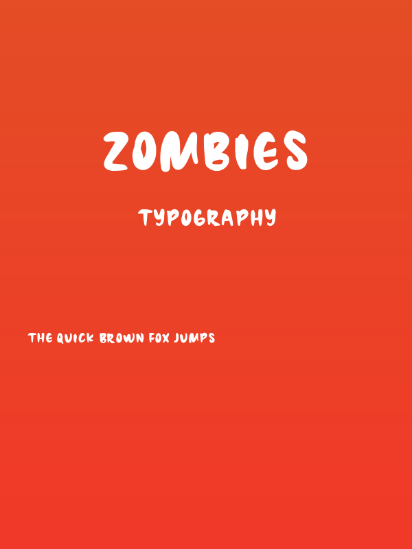 Zombies Poster