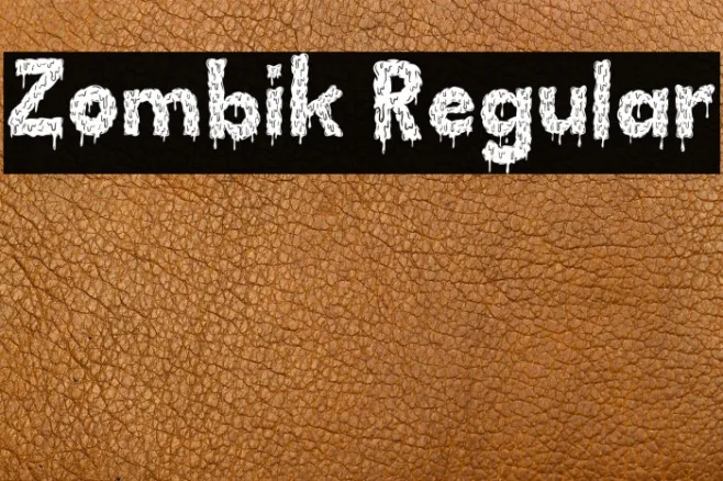 Zombik Regular Example 2