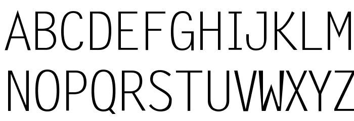 Zomnk Font LOWERCASE