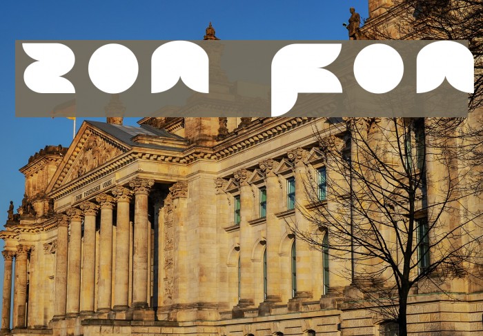 Zon Font examples