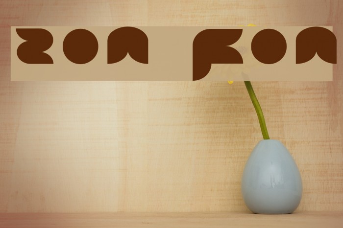 Zon Font examples