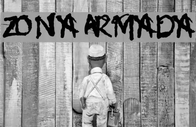 Zona Armada Font examples