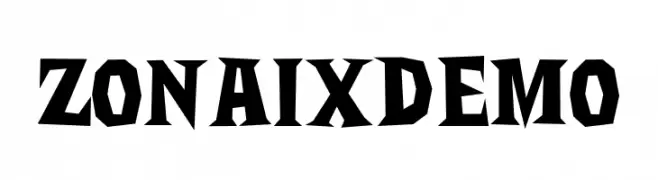 Zonaix DEMO  Free Fonts Download