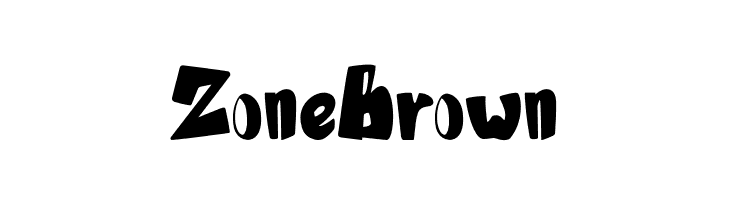 Zone Brown  baixar fontes gratis