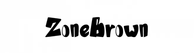Zone Brown  font caratteri gratis