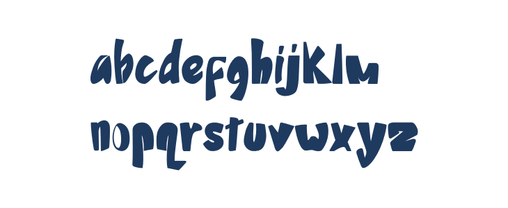 Zone Brown Lowercase