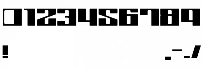 Zone Regular Fuentes OTROS CHARS