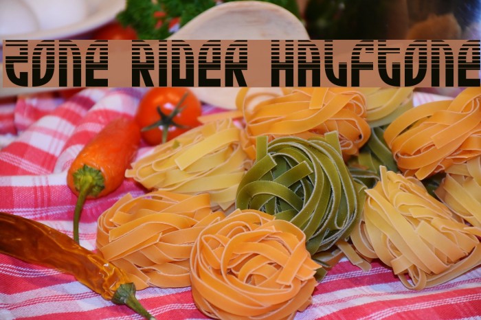 Zone Rider Halftone Example 1