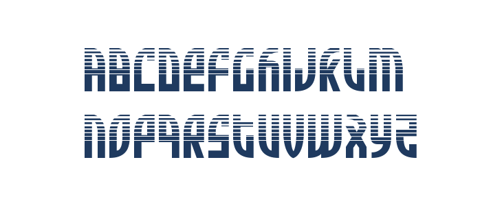 Zone Rider Halftone Lowercase