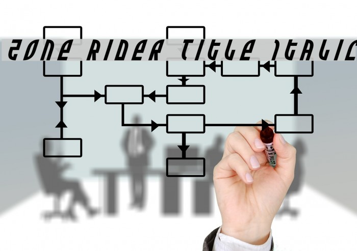 Zone Rider Title Italic Example 2