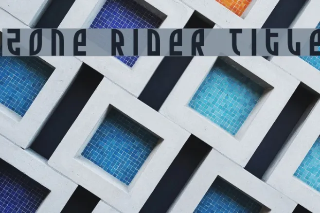 Zone Rider Title Example 1