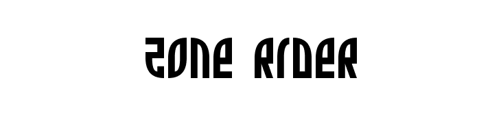 Zone Rider  Free Fonts Download