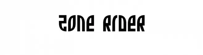 Zone Rider  تنزيل الخطوط