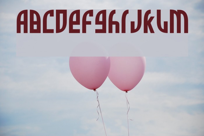 Zone Rider Font examples