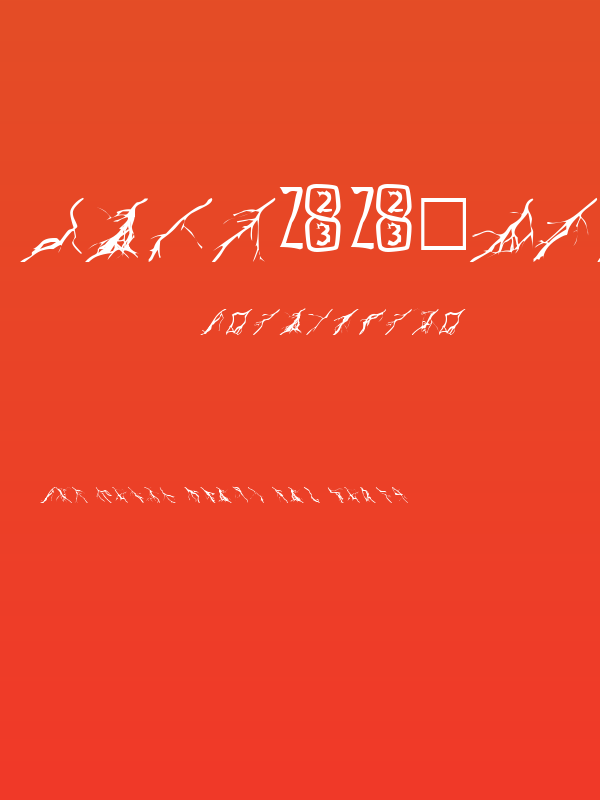 Zone23_Lightning Poster