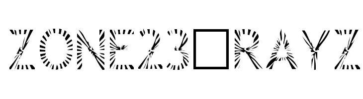 Zone23_Rayz Font