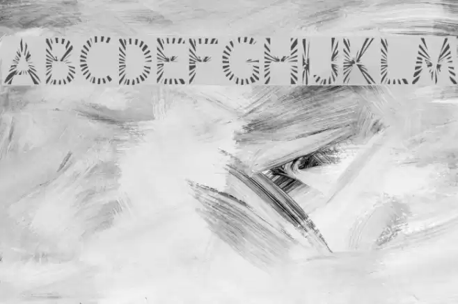 Zone23_Rayz Font examples