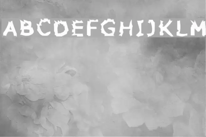 Zone23_explosions Font examples