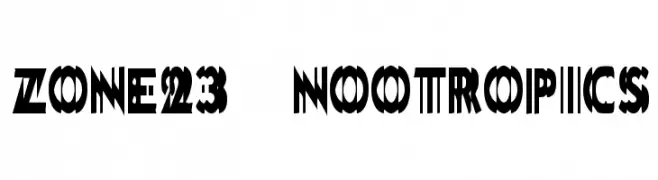 Zone23_nootropics  Fuentes Gratis Descargar