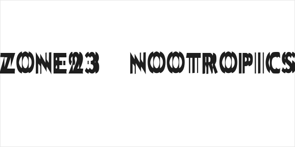 Zone23_nootropics Logo