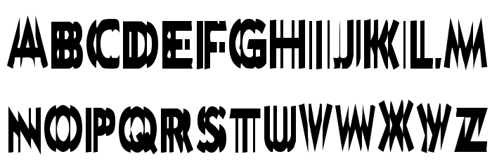 Zone23_nootropics Font LOWERCASE