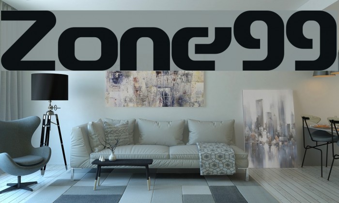 Zone99 Font examples