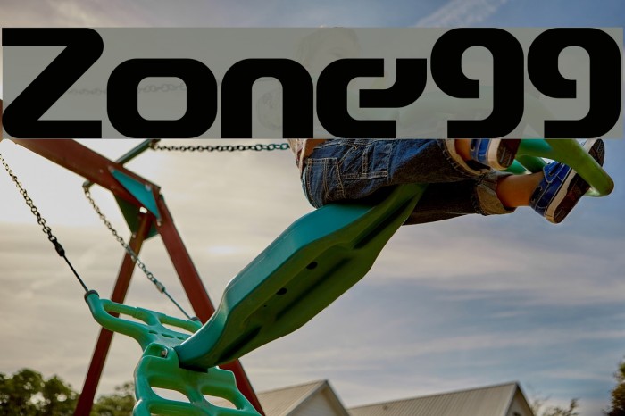 Zone99 Font examples