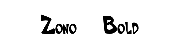 Zono Bold Font