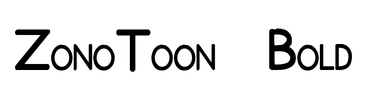 ZonoToon Bold Font