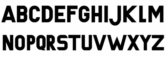 Zonular Schriftart Groß