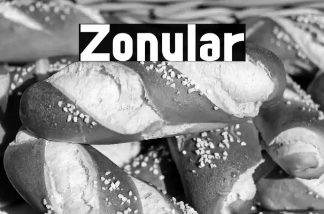 Zonular Font examples