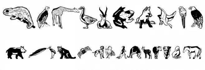 Zoobats Font OTHER CHARS