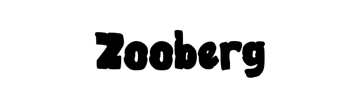 Zooberg  Free Fonts Download
