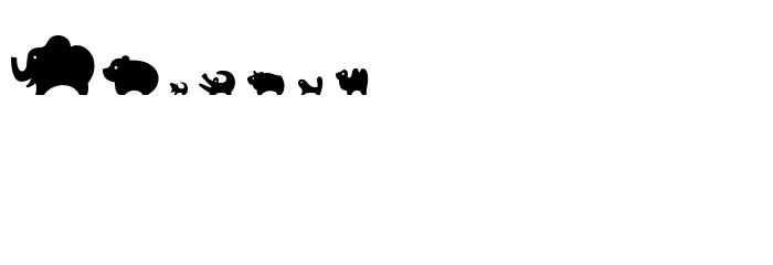Zoodemo Font LOWERCASE