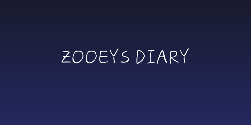 Zooeys Diary Social Header