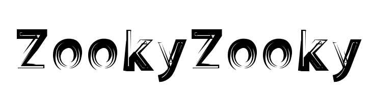 ZookyZooky Шрифта