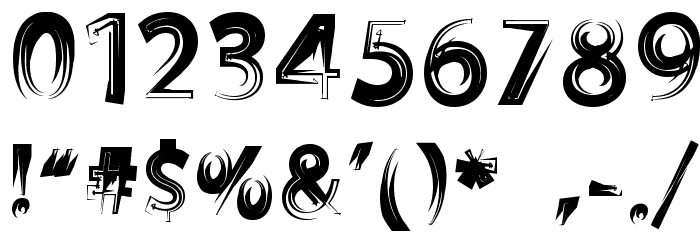 ZookyZooky Font OTHER CHARS