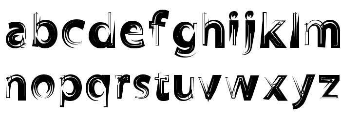 ZookyZooky Font LOWERCASE