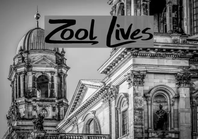 Zool Lives Font examples