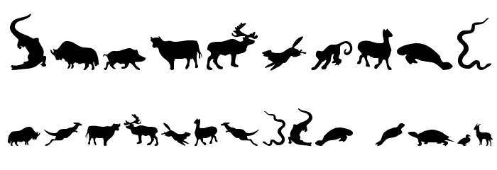 Zoologic Font OTHER CHARS