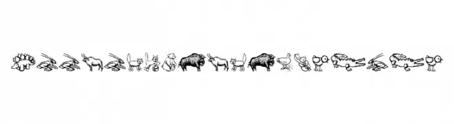 ZoologicalGardenOne  免费字体下载