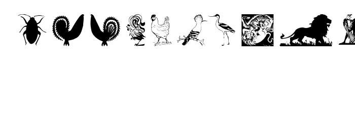 Zoology Font OTHER CHARS