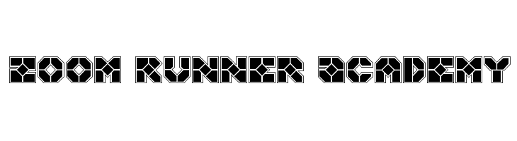 Zoom Runner Academy  Fuentes Gratis Descargar