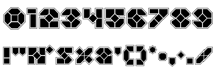 Zoom Runner Academy Font OTHER CHARS