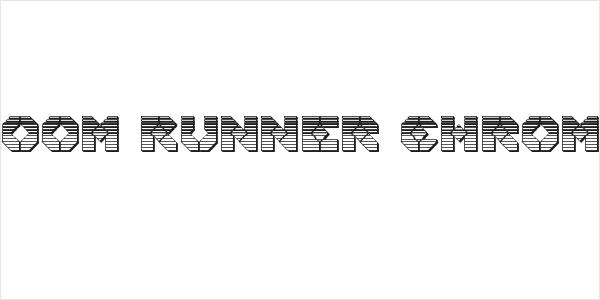 Zoom Runner Chrome Logo