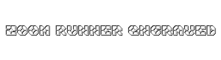 Zoom Runner Engraved  Fuentes Gratis Descargar