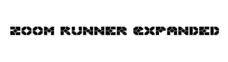 Zoom Runner Expanded  免费字体下载